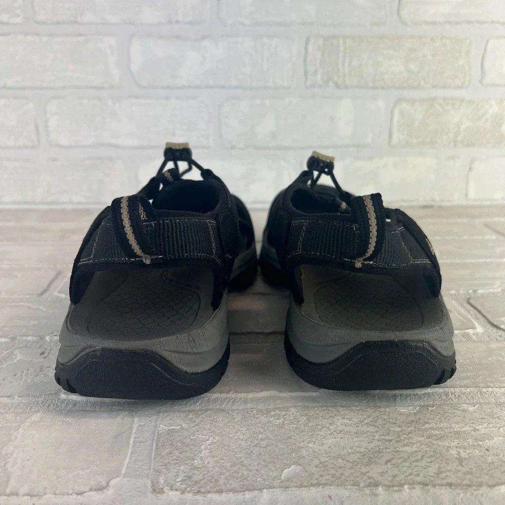 KEEN Closed Toe Water Sandal Mens‎ 10 Black Waterproof Hiking Trail Venice H2 43